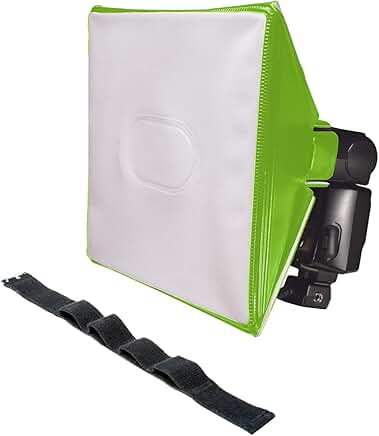 Small Portable SoftBox for Camera Flashes