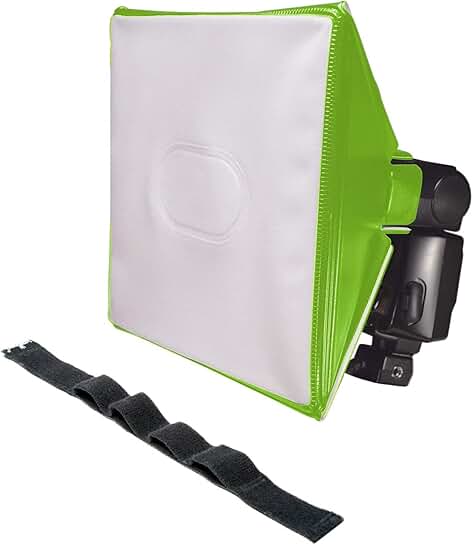 Small Portable SoftBox for Camera Flashes