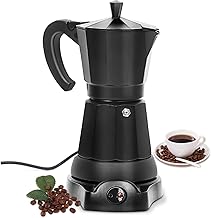 Electric 6-Cup Moka Coffee Pot