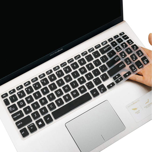 Black keyboard cover for 15.6-inch laptops