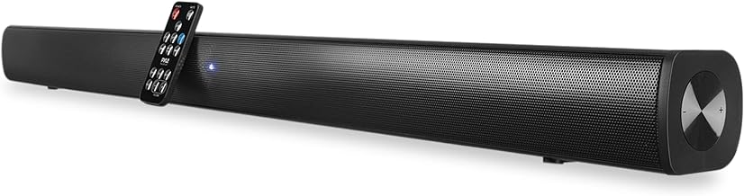 Wave Base Sound Bar with Bluetooth and Remote
