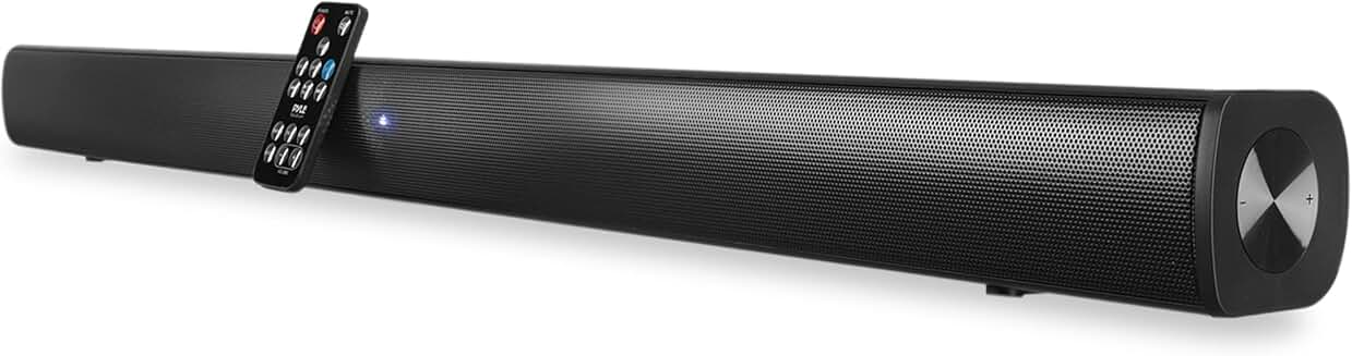 Wave Base Sound Bar with Bluetooth and Remote