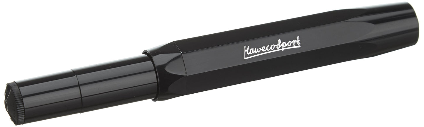 Black Calligraphy Pen Set with Multiple Nib Sizes