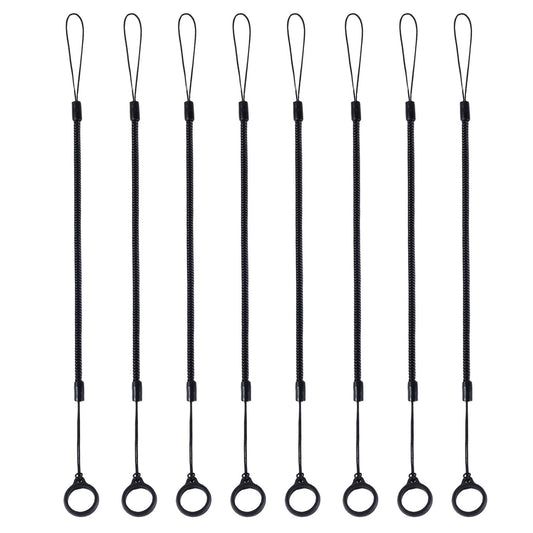 8pcs Elastic Lanyard Tether with Anti-Lose Rings