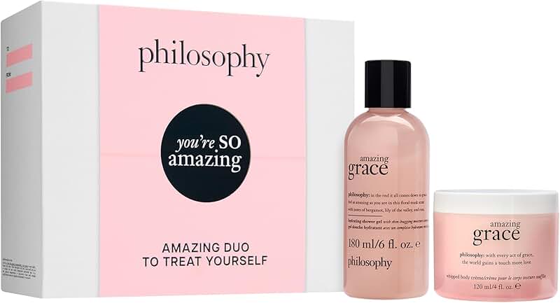 Amazing Grace hydrating shower gel and body cream set