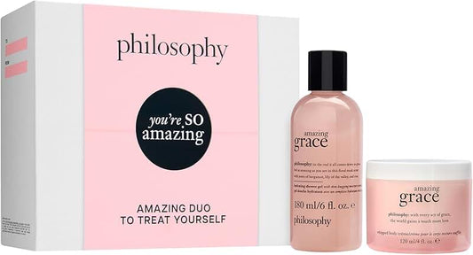 Amazing Grace hydrating shower gel and body cream set