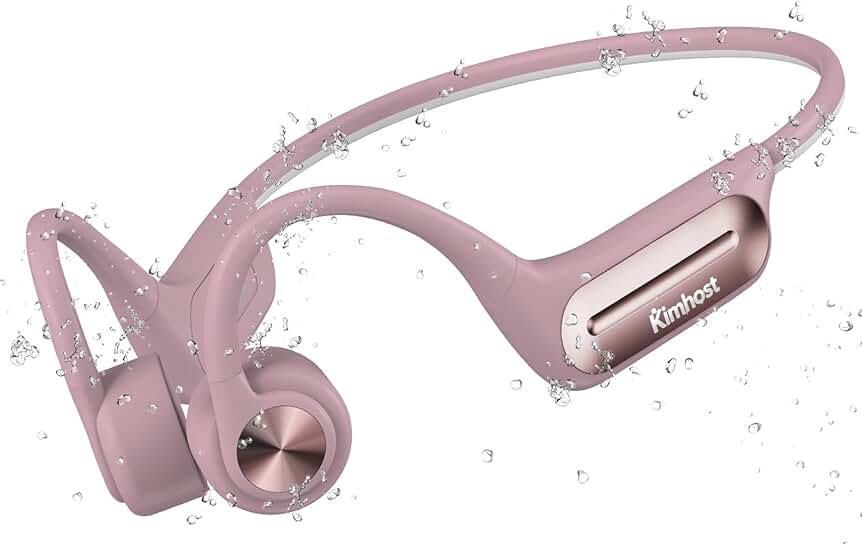 Open Ear Bone Conduction Headphones, Waterproof, 10H Playtime