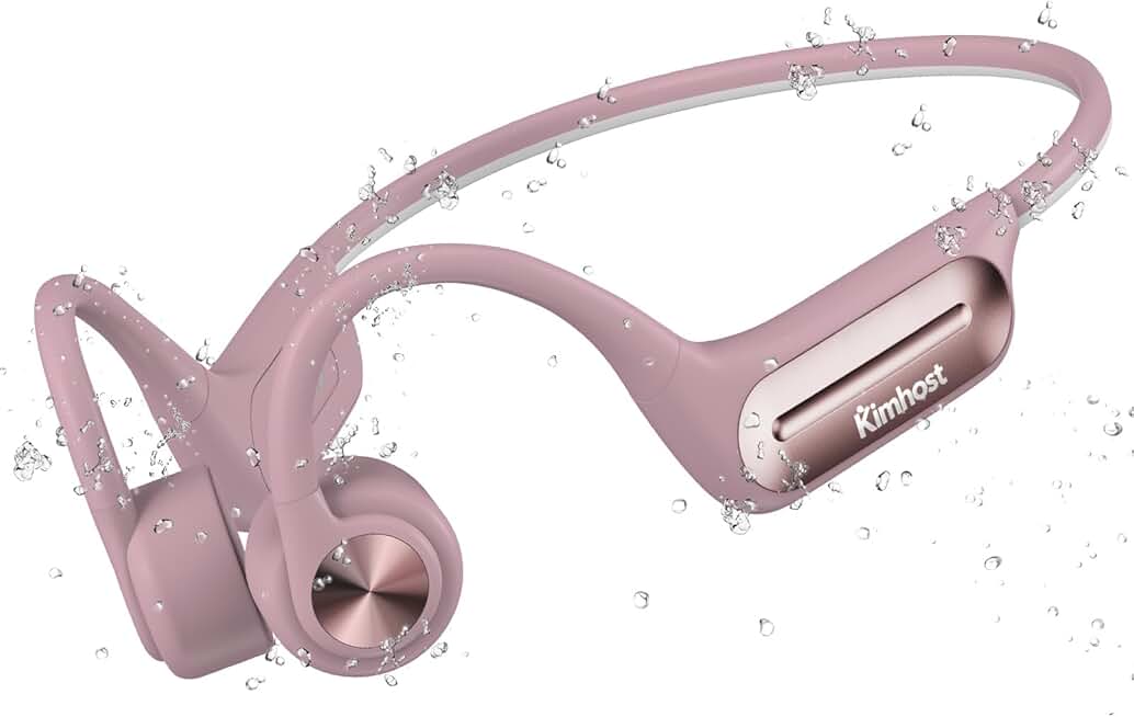 Open Ear Bone Conduction Headphones, Waterproof, 10H Playtime