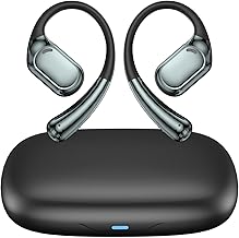 Open Ear Wireless Earbuds with Mic for Sports and Calls