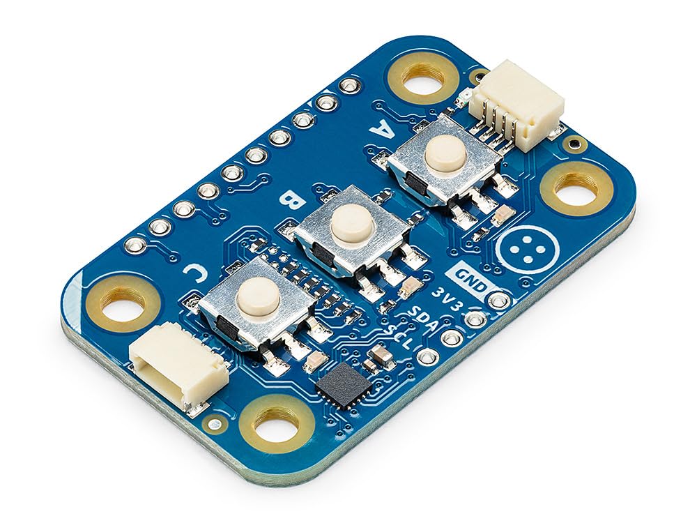 3-Button Module with LEDs for Interactive Projects