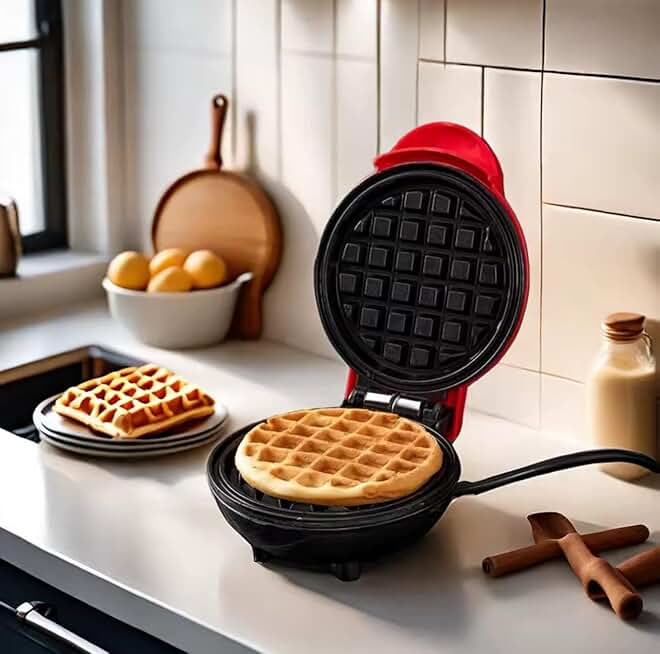 4-in-1 Waffle, Sandwich, Toaster, Dessert Maker