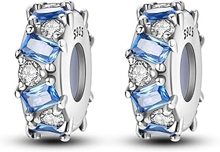 Sterling Silver Bead Stoppers for Bracelets, 2 Pieces