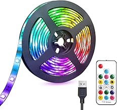 Color Changing USB LED Light Strip for Bedroom and Party