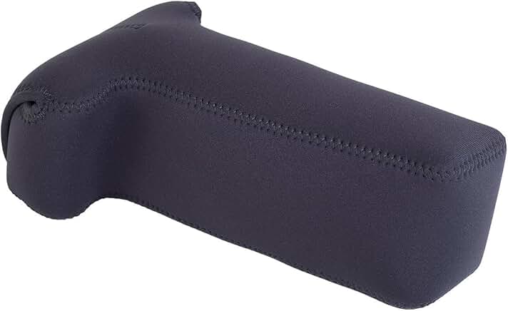 Soft neoprene pouch for compact digital cameras