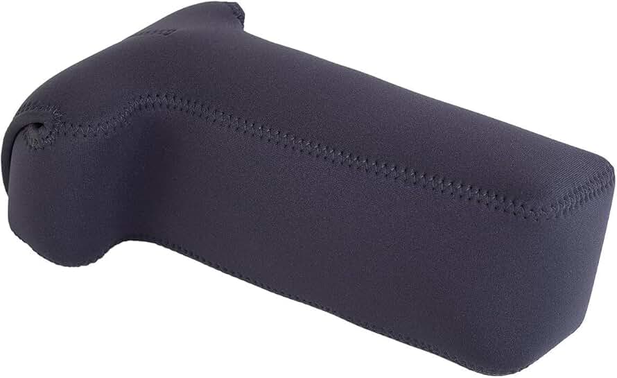 Soft neoprene pouch for compact digital cameras