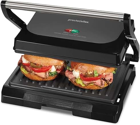 Panini Press and Grill