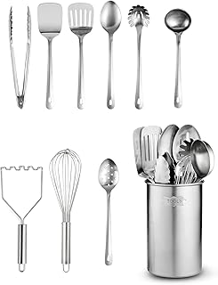 10-Piece Stainless Steel Kitchen Utensil Set