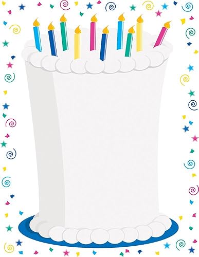 Cake Letterhead, 8.5 x 11 inches