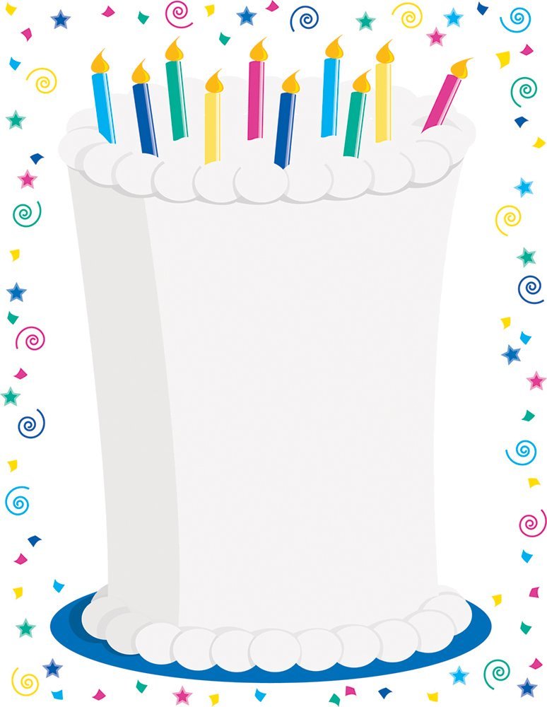 Cake Letterhead, 8.5 x 11 inches