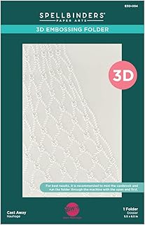 Cast Away 3D Embossing Folder from Seahorse Kisses Collection