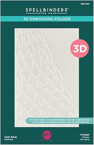 Cast Away 3D Embossing Folder from Seahorse Kisses Collection