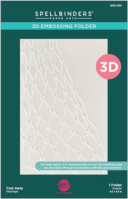 Cast Away 3D Embossing Folder from Seahorse Kisses Collection