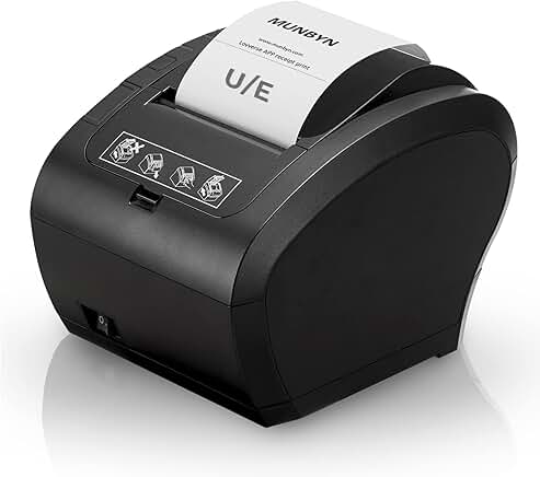 Thermal Receipt Printer with Auto Cutter and Ethernet