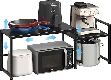 44.3-Inch Expandable Heavy Duty Metal Storage Shelf