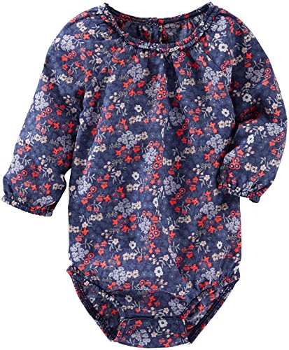 Baby Girls' Woven Bodysuit 11343211, Floral, 3 Months