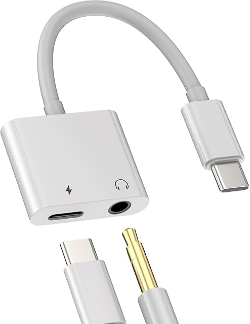 USB C to 3.5mm Headphone Adapter Cable