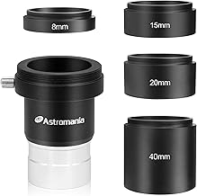 Astronomical T2-Extension Tube Kit for Cameras and Eyepieces