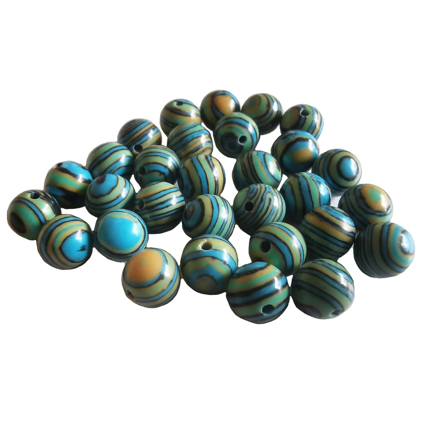 100PCS 8mm Colored Crystal Beads for Jewelry Making