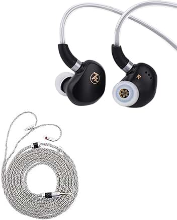 7HZ G1 In-Ear Monitor with 10mm DLC Driver and 2m Silver Cable