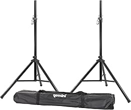 Heavy Duty Professional Audio Speaker Stands, 80" Tall, 200lb Capacity