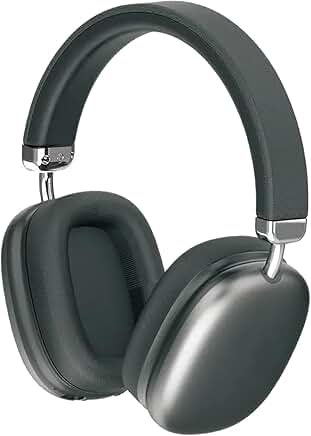Wireless Over-Ear Noise Cancelling Headphones with Microphone