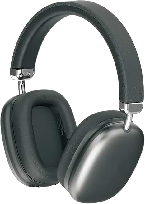 Wireless Over-Ear Noise Cancelling Headphones with Microphone