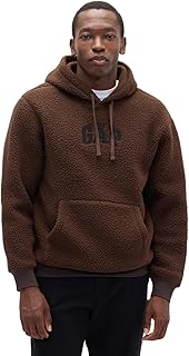 Men's Teddy Hooded Pullover Sweatshirt