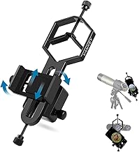 2-Axis Phone Scope Mount for Binoculars and Microscope