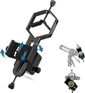 2-Axis Phone Scope Mount for Binoculars and Microscope