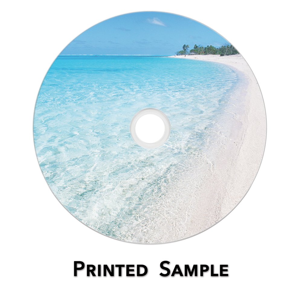 DVD-R 4.7GB 16X DataLifePlus White Thermal Printable, Hub Printable - 100Pk Tape Wrap