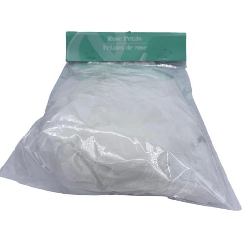 MODAIO-300 PCS Silk Rose Petals Wedding Flower Decoration (White)