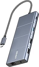 11-in-1 USB C Docking Station with Dual Monitors