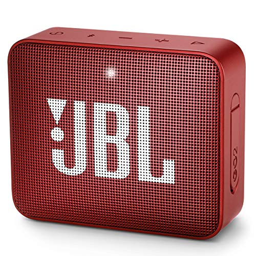 Waterproof portable Bluetooth speaker in red