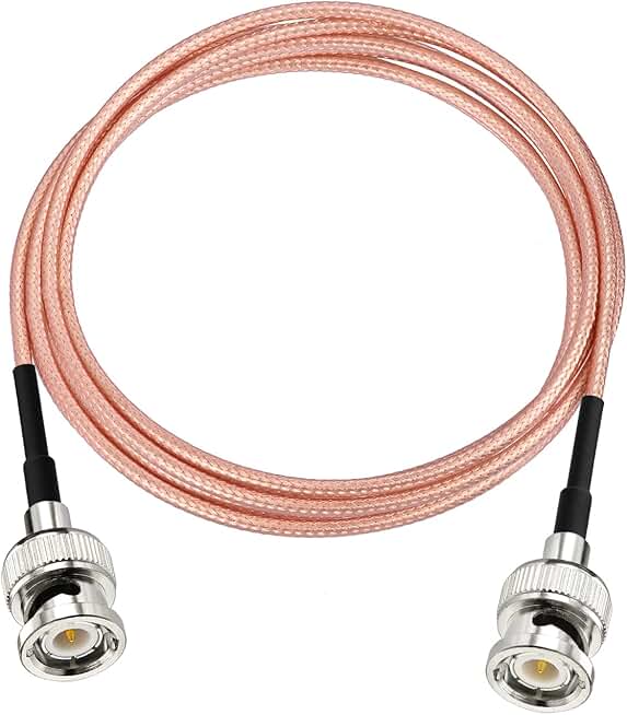 6ft 50 ohm BNC Male to Male Coax Jumper