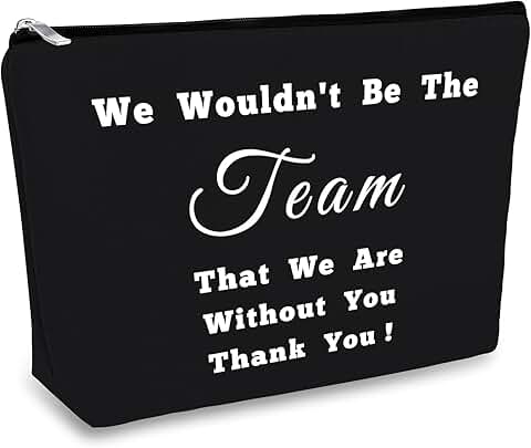 Leader Appreciation Gift for Women Makeup Bag