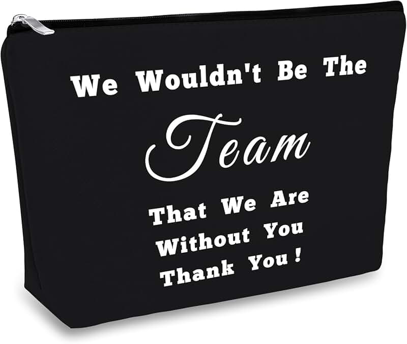 Leader Appreciation Gift for Women Makeup Bag