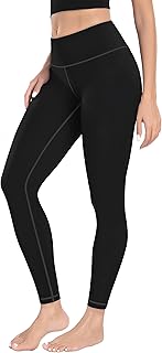 Soft high waist full-length yoga leggings for women