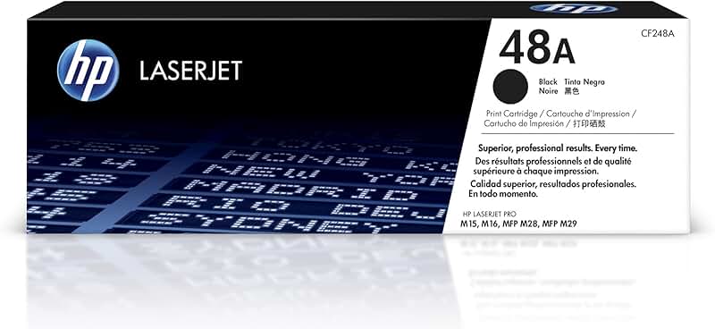 Black toner cartridge for Laserjet printers