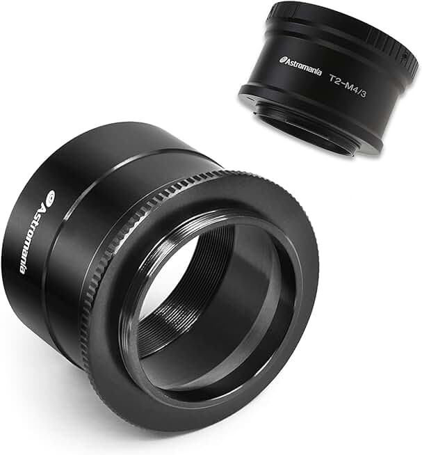 T T2 Mount for Olympus and Panasonic M4/3 Cameras Bundle
