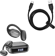 OpenEgo True Wireless Open Ear Headphones with USB-C Cable